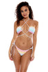 Luli Fama Luli Pop Adjustable Drawstring Bandeau Top